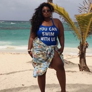 Plus Size Pre-Own F21 SwimSuit